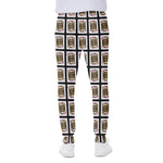 Jack Of Diamonds Playing Card Pattern Print Scuba Joggers