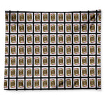 Jack Of Diamonds Playing Card Pattern Print Tapestry