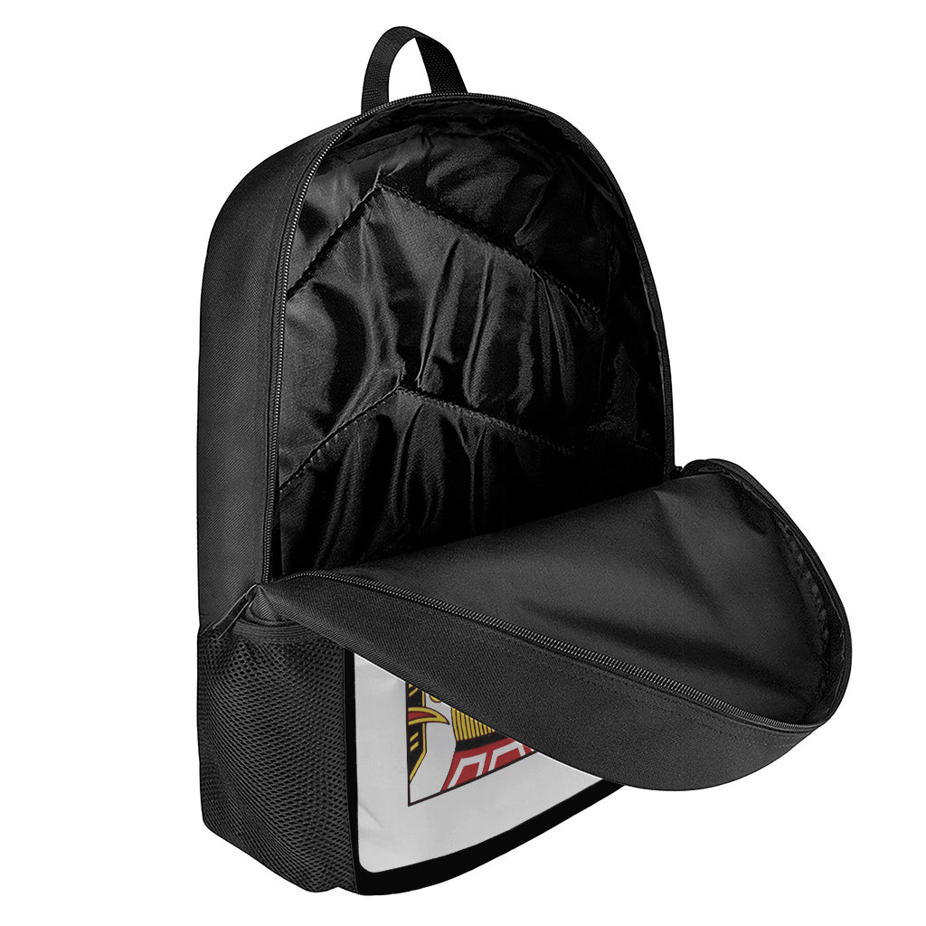 Jack Of Diamonds Playing Card Print 17 Inch Backpack