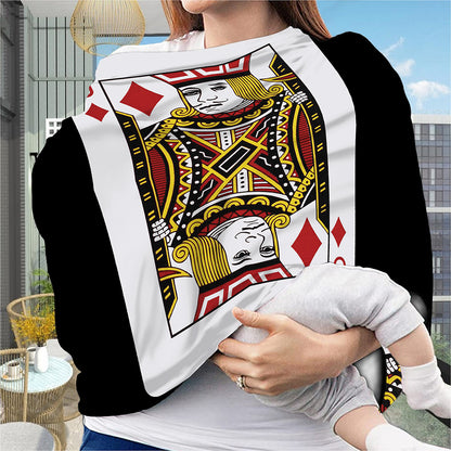 Jack Of Diamonds Playing Card Print Baby Seat Cover