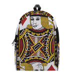 Jack Of Diamonds Playing Card Print Backpack