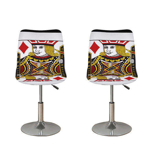 Jack Of Diamonds Playing Card Print Bar Stool Covers