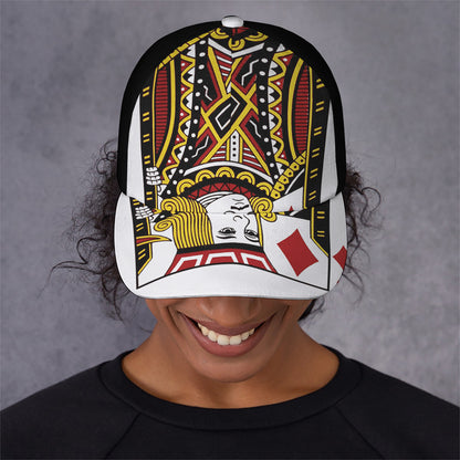 Jack Of Diamonds Playing Card Print Baseball Cap