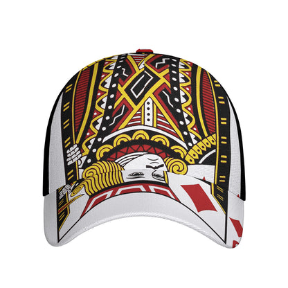 Jack Of Diamonds Playing Card Print Baseball Cap