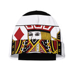 Jack Of Diamonds Playing Card Print Beanie