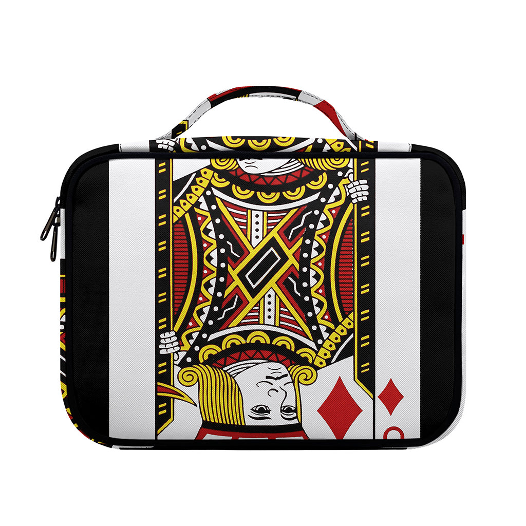 Jack Of Diamonds Playing Card Print Briefcase Bible Bag