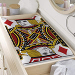 Jack Of Diamonds Playing Card Print Changing Pad Cover