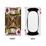 Jack Of Diamonds Playing Card Print Changing Pad Cover