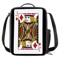 Jack Of Diamonds Playing Card Print Crossbody Lunch Bag