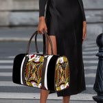 Jack Of Diamonds Playing Card Print Duffle Bag
