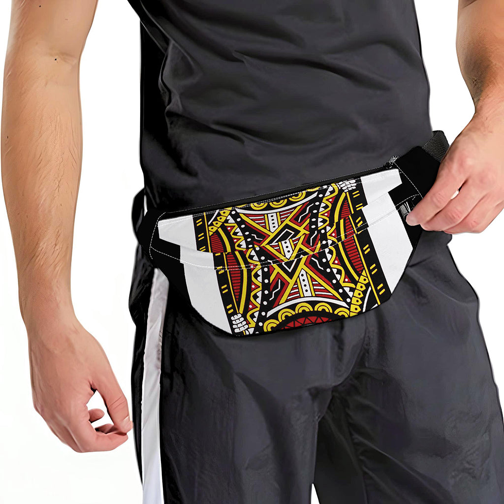 Jack Of Diamonds Playing Card Print Fanny Pack