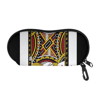 Jack Of Diamonds Playing Card Print Glasses Case