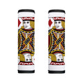 Jack Of Diamonds Playing Card Print Handle Covers