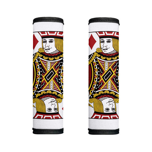 Jack Of Diamonds Playing Card Print Handle Covers