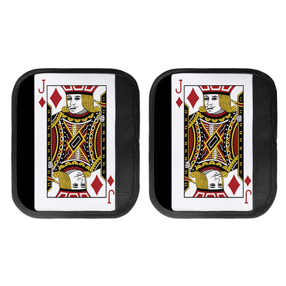 Jack Of Diamonds Playing Card Print Handle Covers