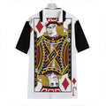 Jack Of Diamonds Playing Card Print Hawaiian Shirt