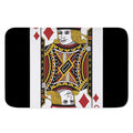 Jack Of Diamonds Playing Card Print Indoor Door Mat