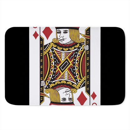 Jack Of Diamonds Playing Card Print Indoor Door Mat
