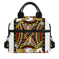 Jack Of Diamonds Playing Card Print Insulated Lunch Bag