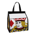 Jack Of Diamonds Playing Card Print Insulated Lunch Tote