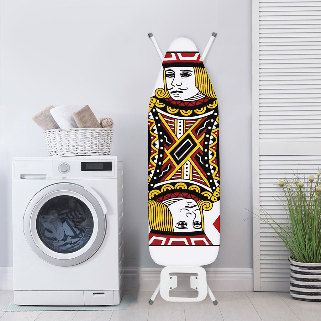 Jack Of Diamonds Playing Card Print Ironing Board Cover