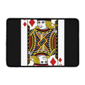 Jack Of Diamonds Playing Card Print Kitchen Mat