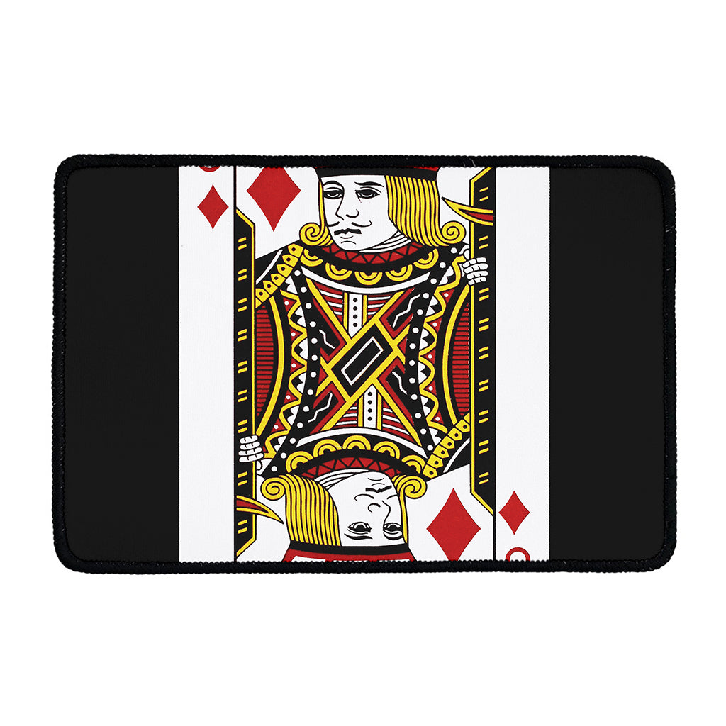 Jack Of Diamonds Playing Card Print Kitchen Mat