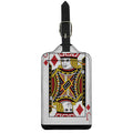 Jack Of Diamonds Playing Card Print Luggage Tag