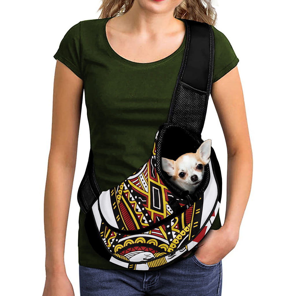 Jack Of Diamonds Playing Card Print Pet Sling Carrier