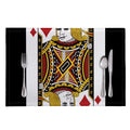 Jack Of Diamonds Playing Card Print Placemat