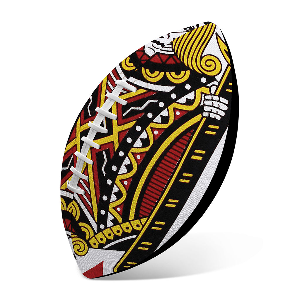 Jack Of Diamonds Playing Card Print Rugby Ball