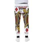 Jack Of Diamonds Playing Card Print Scuba Joggers