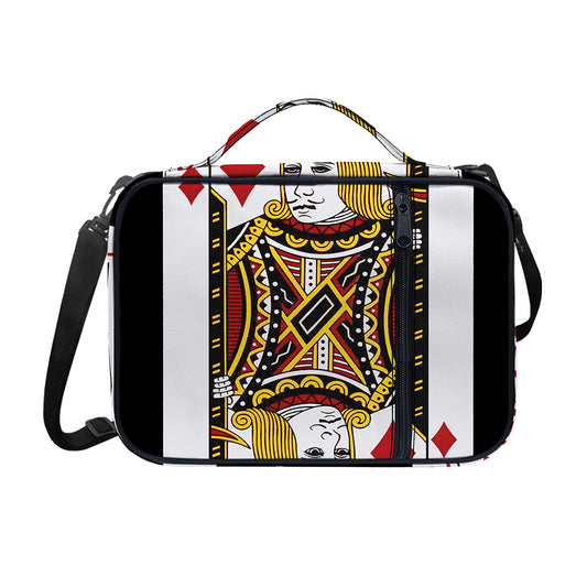 Jack Of Diamonds Playing Card Print Shoulder Strap Bible Bag