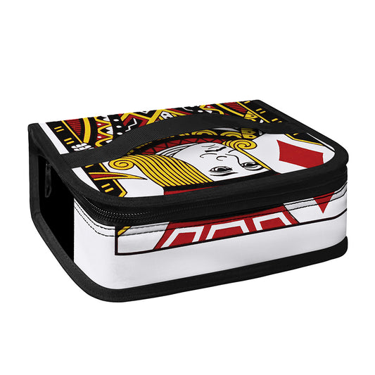 Jack Of Diamonds Playing Card Print Small Lunch Bag