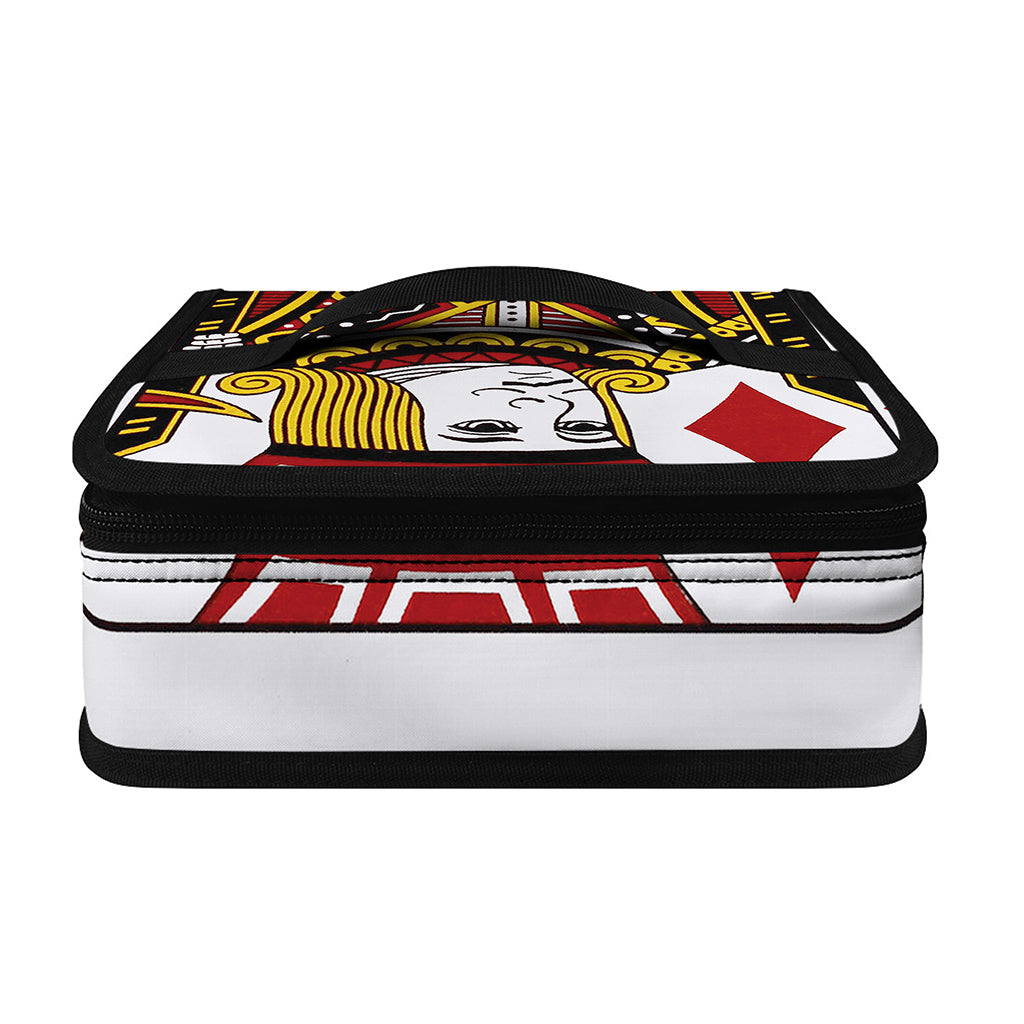 Jack Of Diamonds Playing Card Print Small Lunch Bag