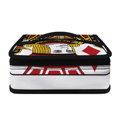 Jack Of Diamonds Playing Card Print Small Lunch Bag