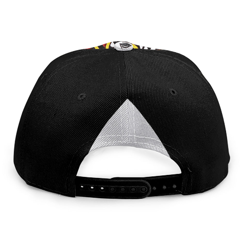 Jack Of Diamonds Playing Card Print Snapback Cap