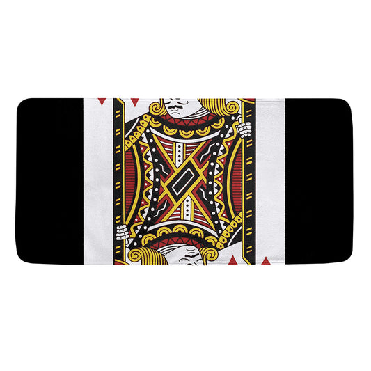 Jack Of Diamonds Playing Card Print Towel