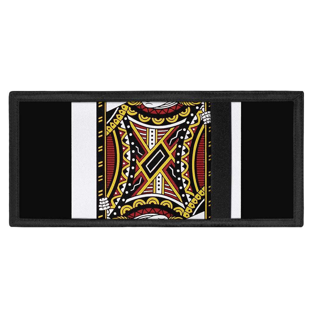 Jack Of Diamonds Playing Card Print Trifold Wallet
