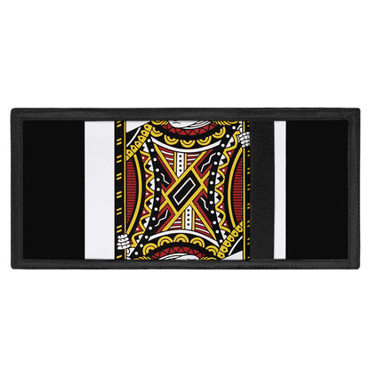 Jack Of Diamonds Playing Card Print Trifold Wallet
