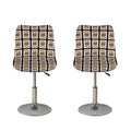 Jack Of Hearts Pattern Print Bar Stool Covers