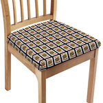 Jack Of Hearts Pattern Print Chair Cushion Cover
