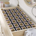 Jack Of Hearts Pattern Print Changing Pad Cover