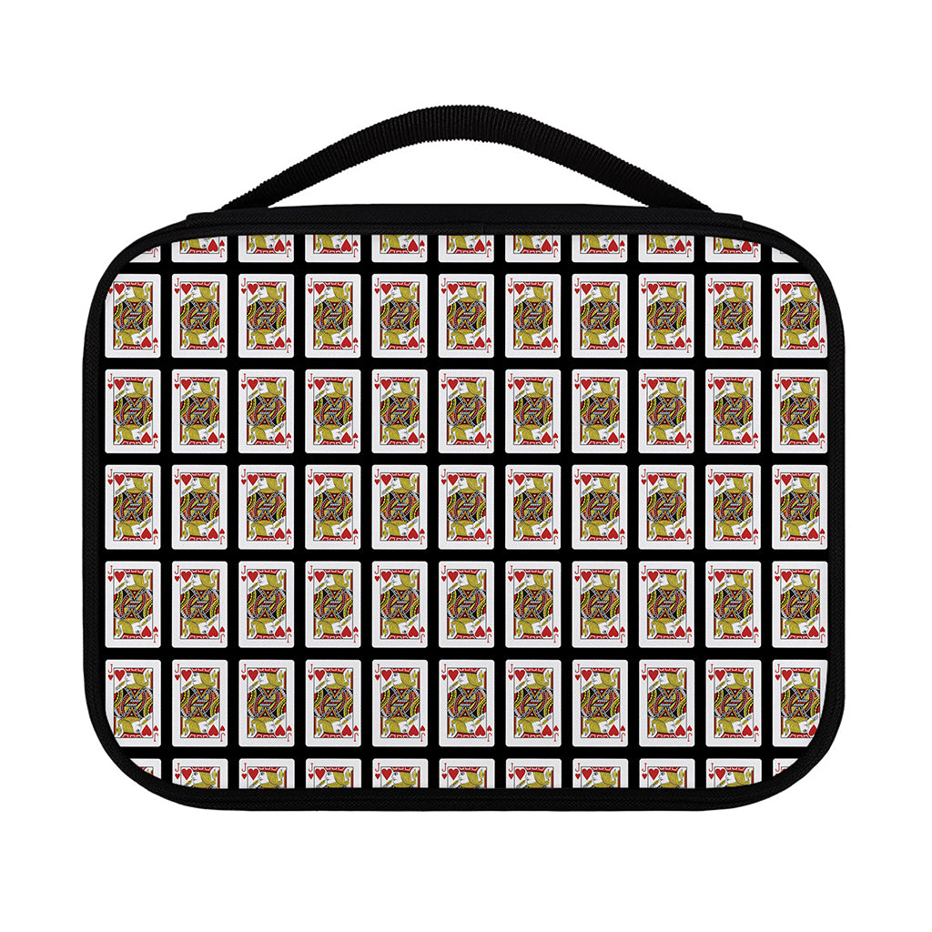 Jack Of Hearts Pattern Print Classic Bible Case