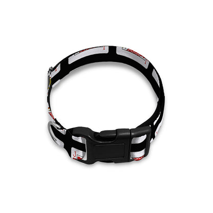 Jack Of Hearts Pattern Print Dog Collar