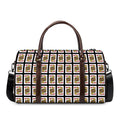 Jack Of Hearts Pattern Print Duffel Bag