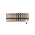 Jack Of Hearts Pattern Print Extended Mouse Pad