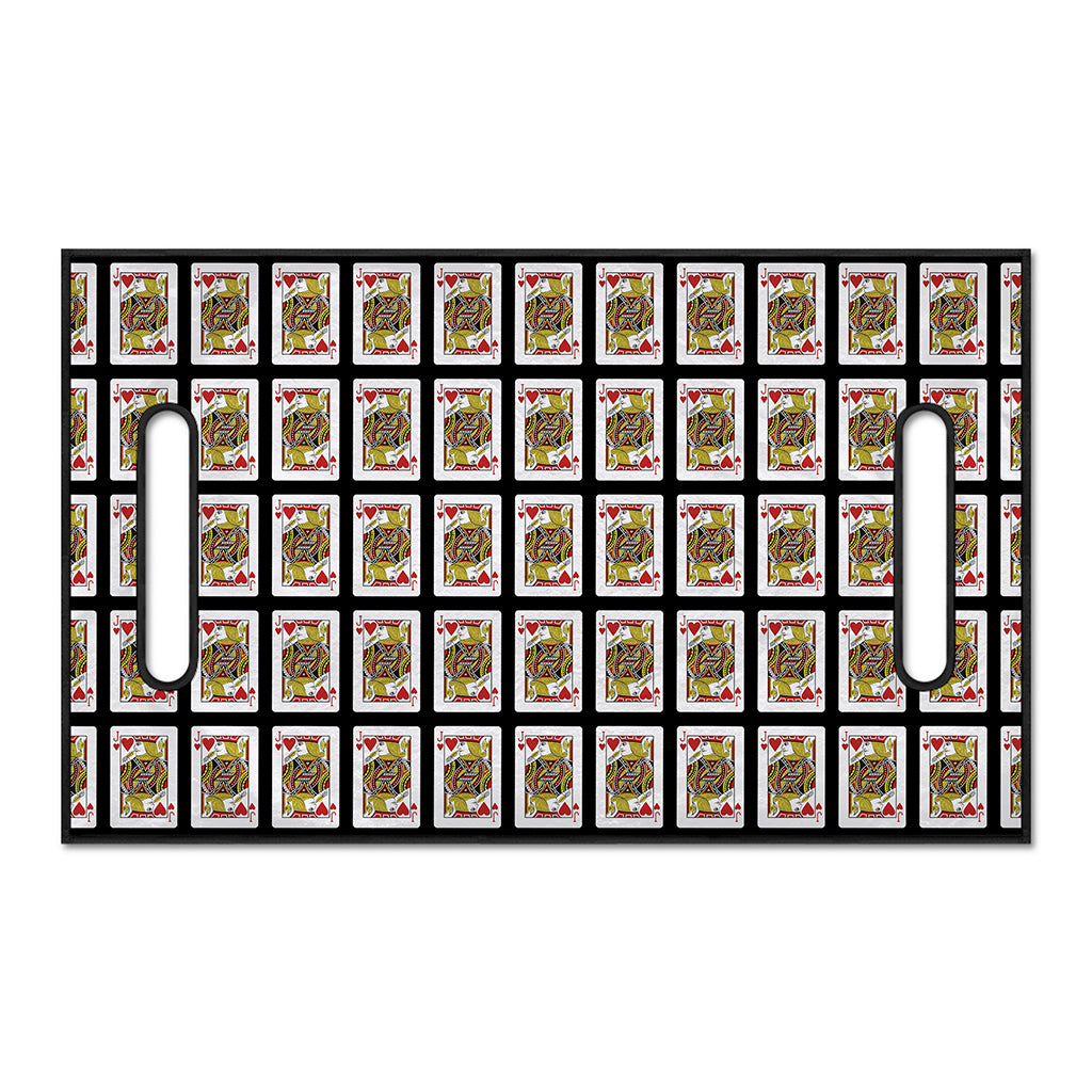 Jack Of Hearts Pattern Print Golf Cart Seat Cover