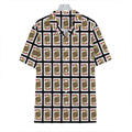 Jack Of Hearts Pattern Print Hawaiian Shirt