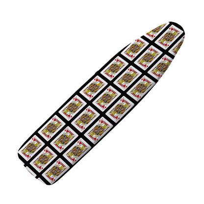 Jack Of Hearts Pattern Print Ironing Board Cover